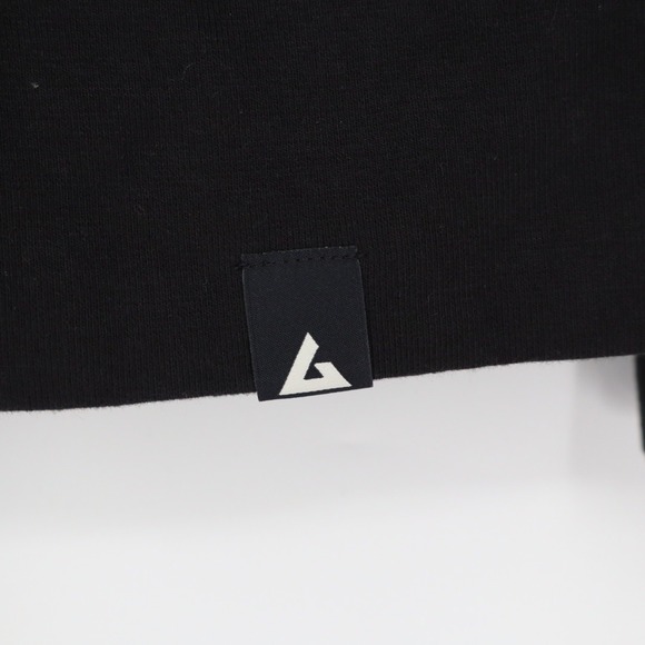 American Giant Black Full Zip Hoodie Sportswear Company Women Size L 100% Cotton - Picture 4 of 7